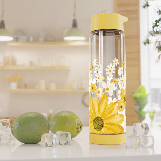 Daisy flower Infuser Water Bottle