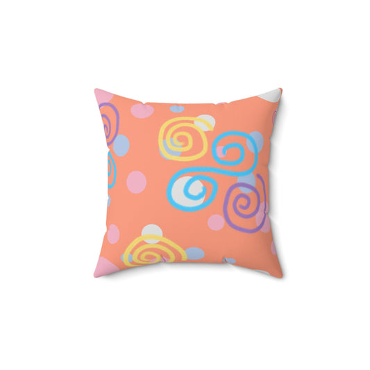 Funky unique Square Pillow